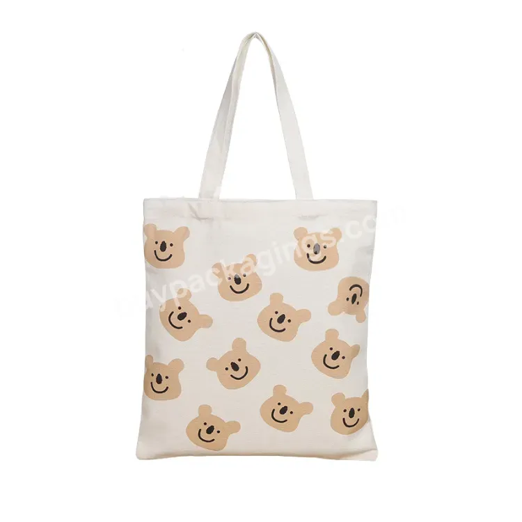 Large Capacity Eco-friendly Design Printed Durable High Quality Organic Tote Cartoon Pattern Canvas Bags For Shopping - Buy Tote Cartoon Pattern Bags,Canvas Bags For Shopping,Pattern Canvas Bags.