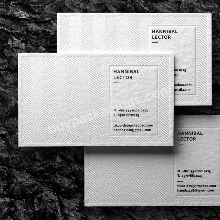 Luxury Custom Printing Embossed Oem Brand Logo Cotton Paper Cardboard Name Business Card - Buy Cardboard Business Card,Cotton Paper Business Card,Screen Printing Business Cards.