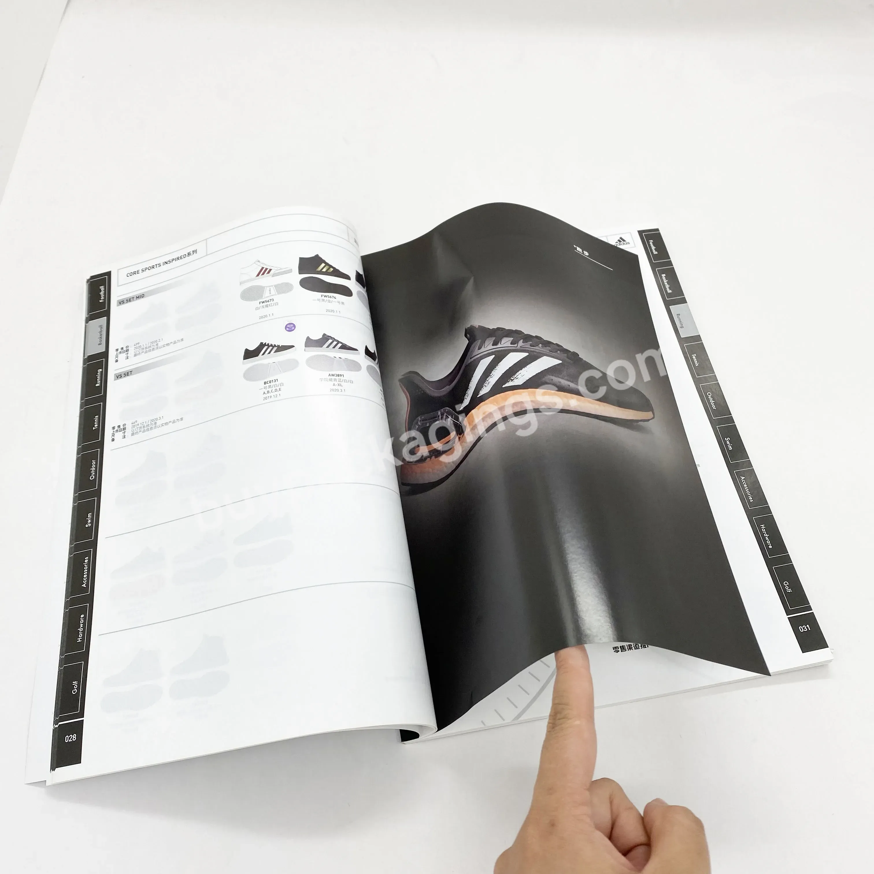 Luxury Fashion Custom Glossy Trifold Brochure Catalogue Booklet Magazine Printing - Buy Printing Magazine,Print Brochure,Catalogue Printing.