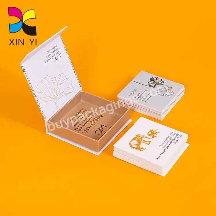 Magnetic Box Affirmation Card Custom Printing Service Flash Cards - Buy Flash Cards,Flashcards,Affirmation Card.