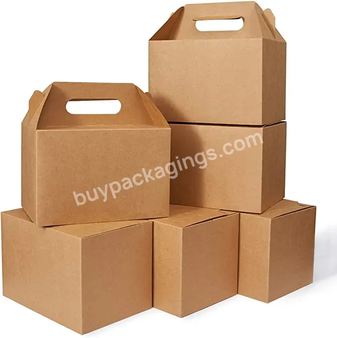 Manufacture Custom Design Corrugated Cardboard Kraft Packing Fruit Gift Gable Boxes - Buy Gable Boxes,Wholesale Gable Boxes,Gable Box Cutting Die.