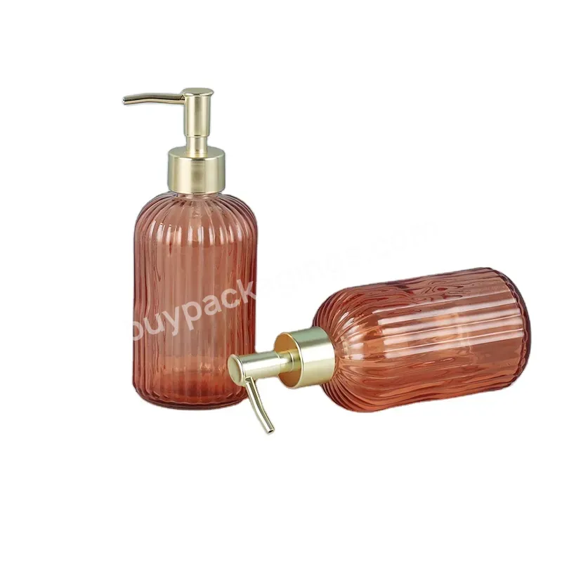 Other Glass Packaging - Buy Drinking Glass Packaging,Lotion Glass Bottle Packing,Supplier Amber Glass Round Refillable Hand Sanitizer Liquid Soap Dispenser Bottles Glass Packing.