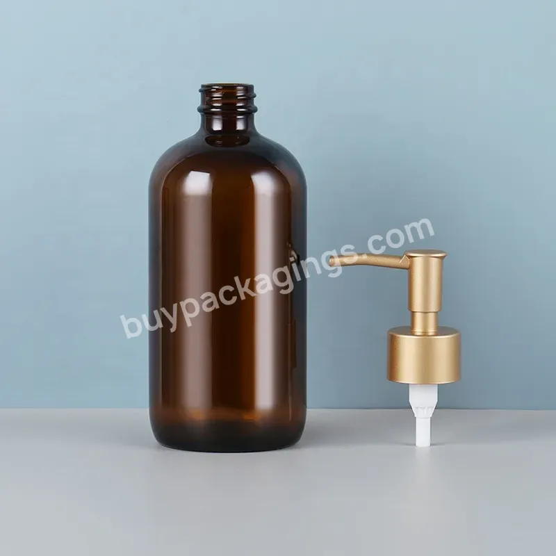 Other Glass Packaging - Buy Supplier Direct Sales Cosmetic Perfume Glass Lotion Pump Bottle Straight Circle Shape,Shampoo Bottle,Glass Bottles Cosmetic Packaging.