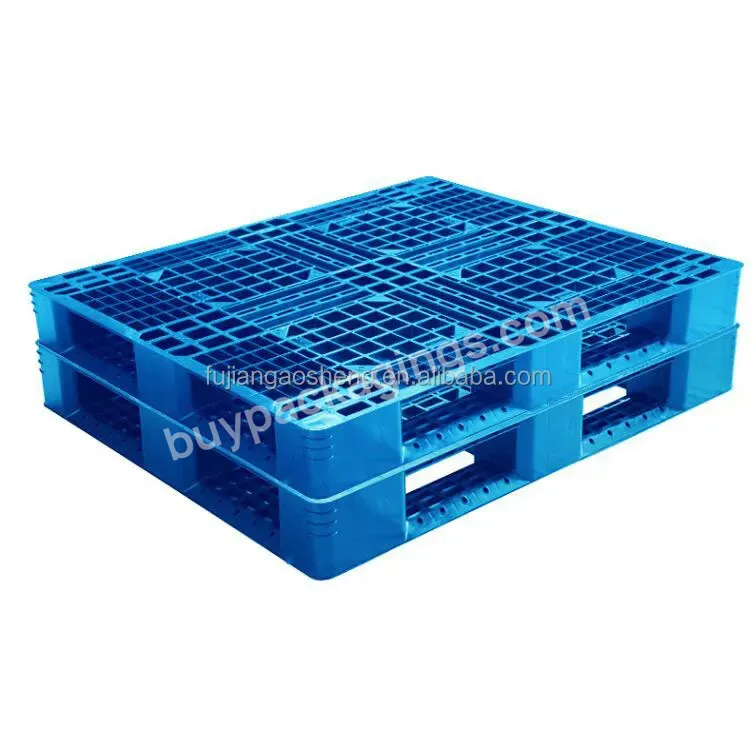Pallet Beverage Cheap Price Shipping Storage Heavy Duty Euro Hdpe Large Stackable Plastic 1210blue01 Gaosheng Single Faced 4-way - Buy Plastic Pallet,Small Size Plastic Pallet,Pallet For Sale.