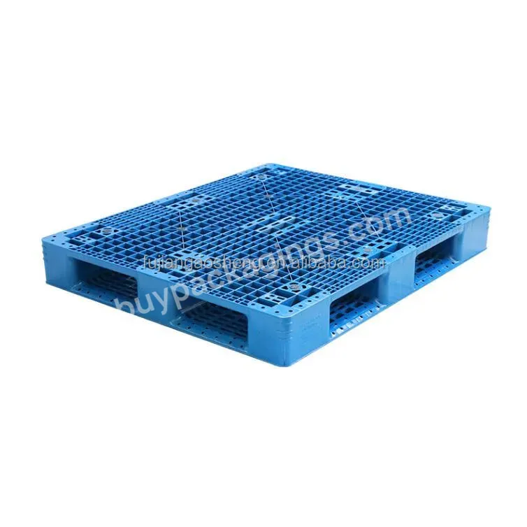 Pallet Beverage Cheap Price Shipping Storage Heavy Duty Euro Hdpe Large Stackable Plastic 1210blue01 Gaosheng Single Faced 4-way - Buy Plastic Pallet,Small Size Plastic Pallet,Pallet For Sale.