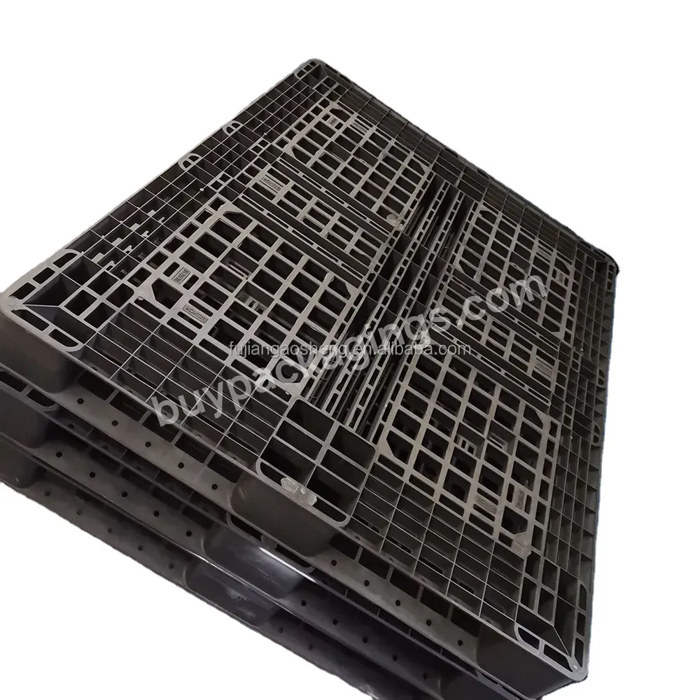 Pallet Euro Hdpe Large Stackable Beverage Pop-top Can Plastic 4-way Shipping Storage Heavy Duty Cheap Price Black Gaosheng 1210# - Buy Plastic Pallet,Small Size Plastic Pallet,Pallet For Sale.