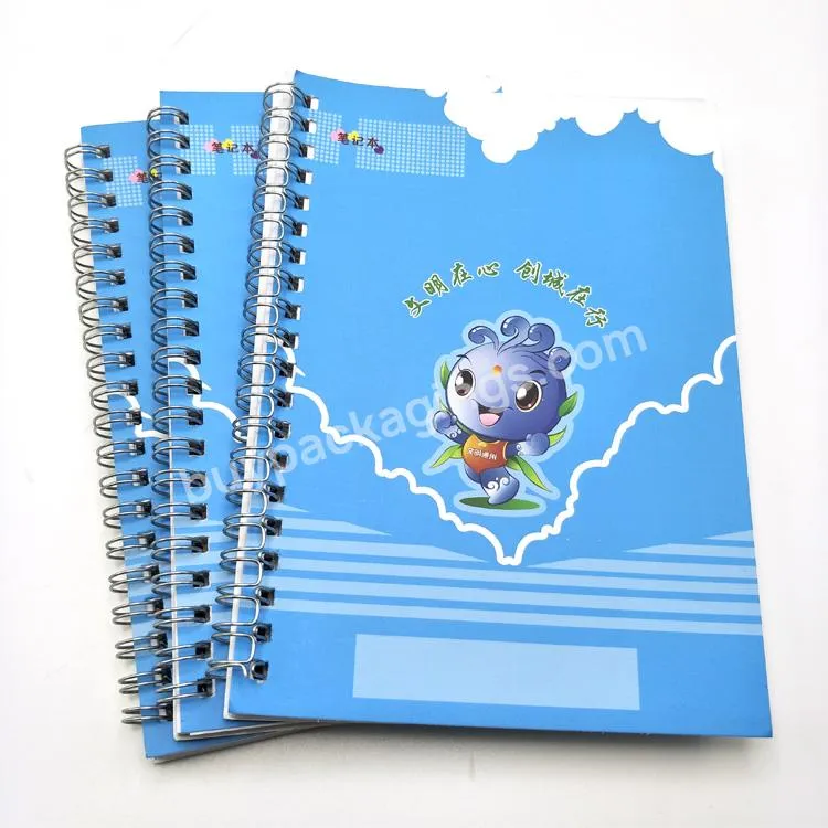 Paper Cover Material and Diary Type Spiral School Leather a5 Exercise Notebook Companies