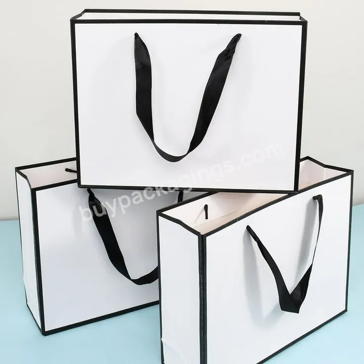 Paper Gift Bag Simple Business Contrast Binding Party Favor Goodie Bag - Buy Gift Paper Bags,Birthday Gift Bags Gift Bags Paper Gift Bags Medium,Bag Gift Gift Bags Large Bulk Gifts Bags Paper Bags For Gifts Paper Gift Bags With Handles.