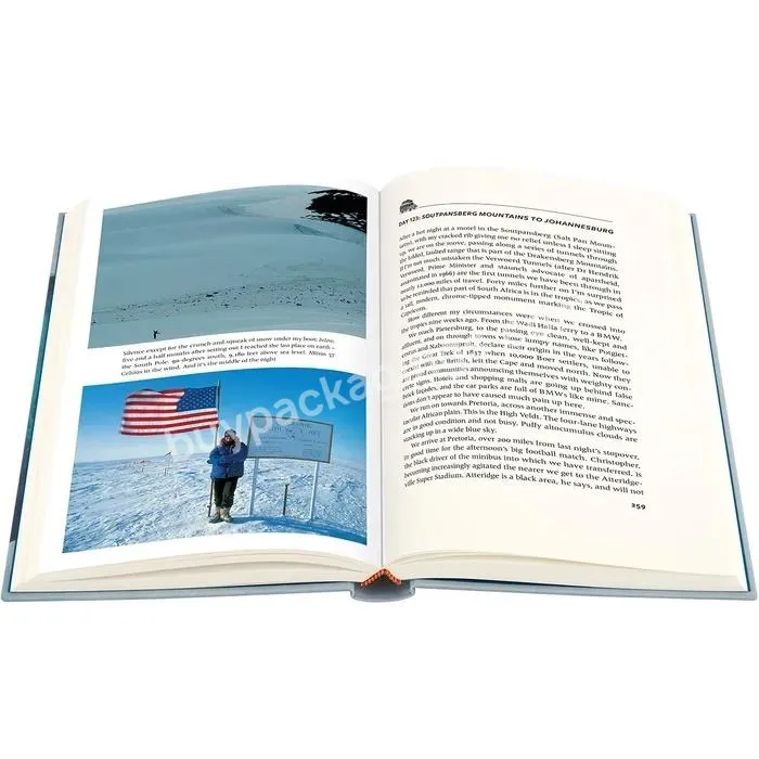 Photo Album Hardback Book Custom Printing Full Color Hardcover Book
