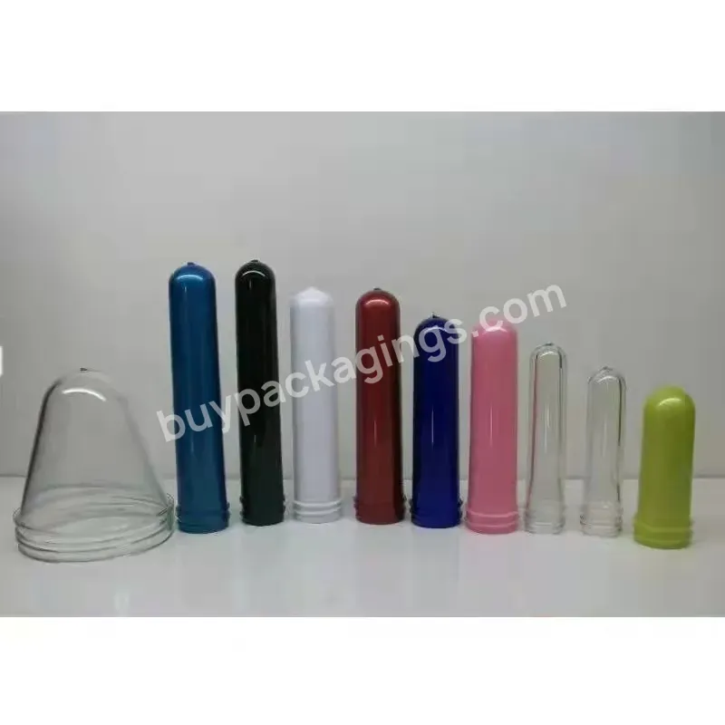 Plastic 24mm 28mm 38 Mm Pet Preform With All Colors For Bottle