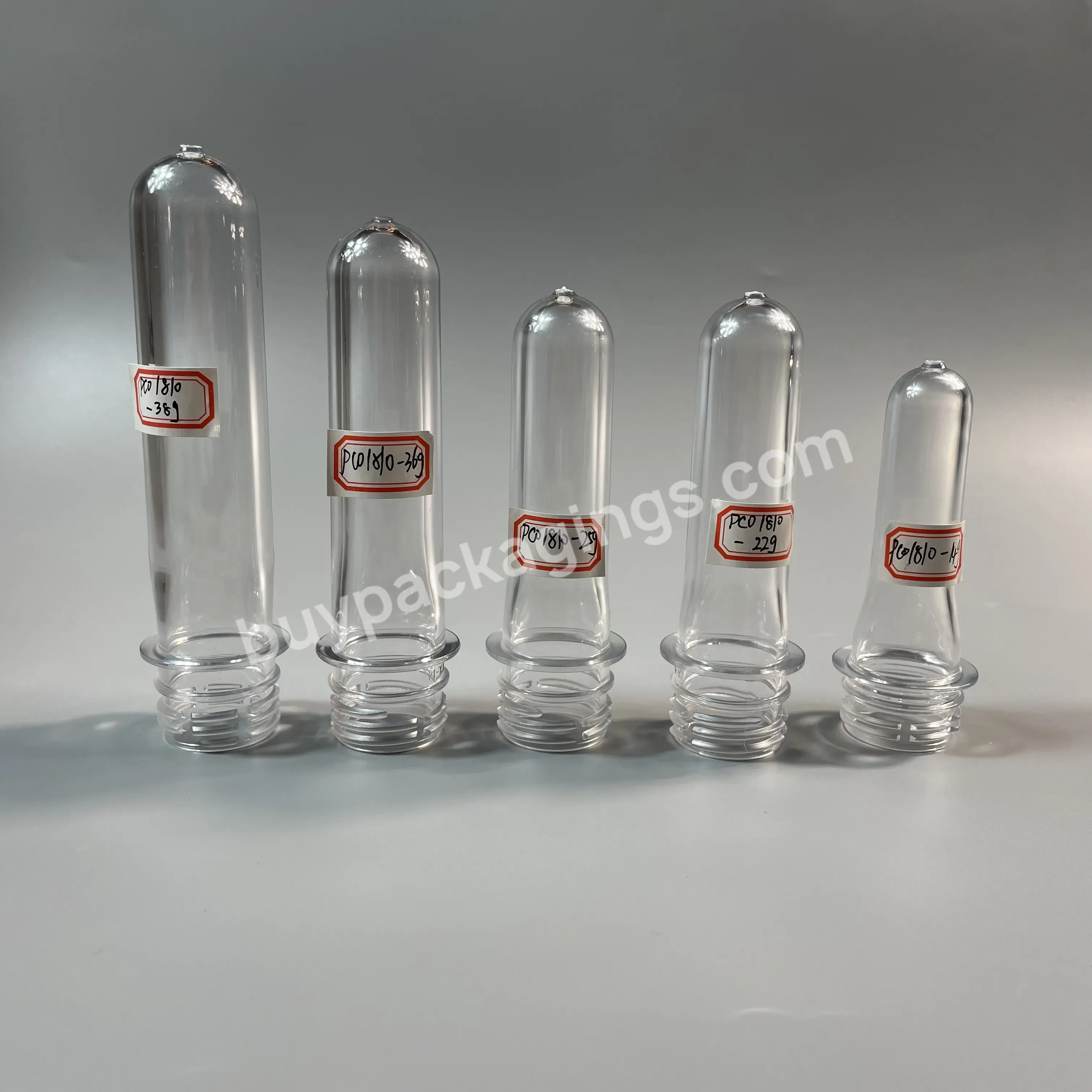 Preform Pco 1810 14g 22g 25g 36g 38g Preforms Water Bottle Raw Material Pet Preform 500ml For Water