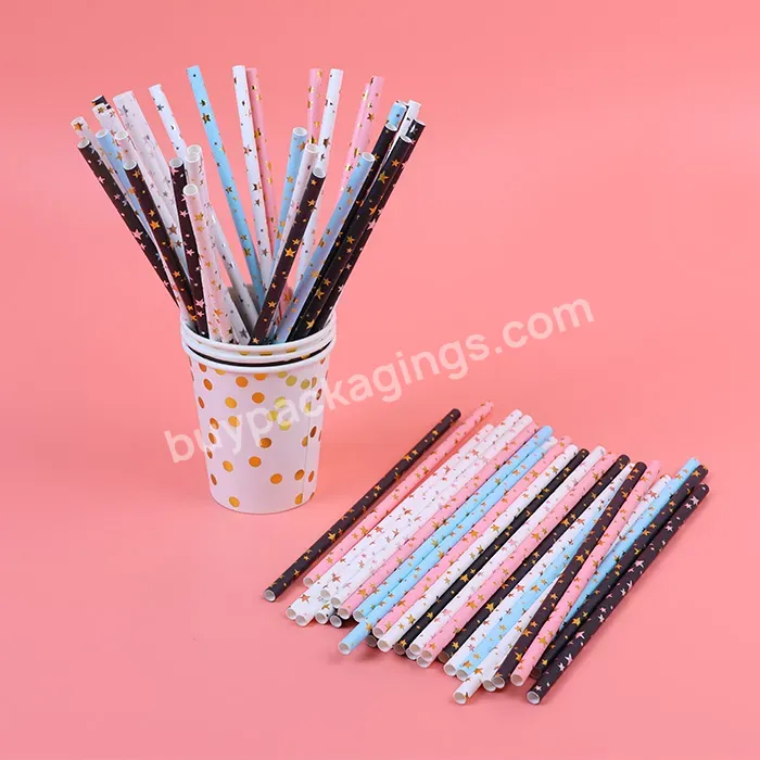 Premium Disposable Drinking Cocktail Paper Straws Biodegradable Paper Straws For Party - Buy Cocktail Paper Straws Biodegradable Paper Straws,Premium Disposable Drinking Paper Straws Party Paper Straws Eco Friendly,Disposable Paper Straws.