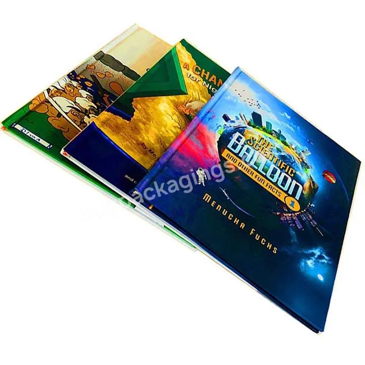 Print On Demand Custom Cheap Publishing Services Coloring Soft Cover Paperback Hardcover Board Kids Children Book Printing