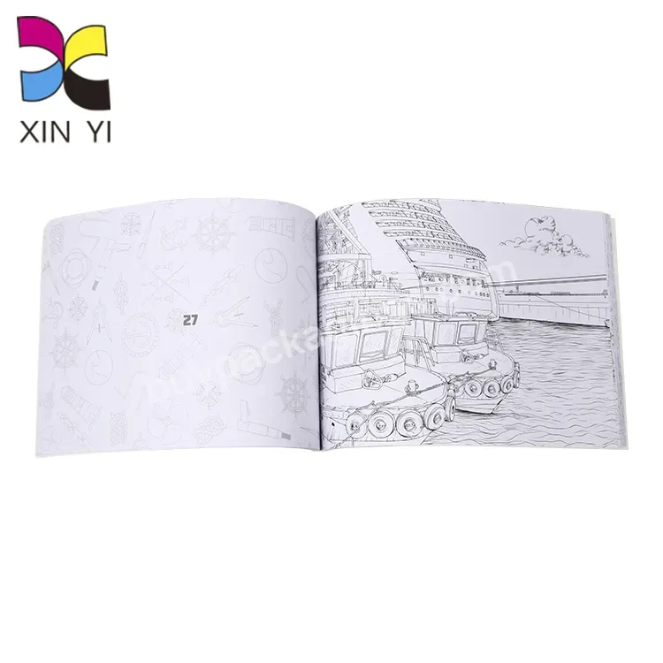 Printing Books Children Drawing Book With Pencil For Kids English Colouring Books Print - Buy Custom Colouring Book,Kids Drawing Book,Printing Books.