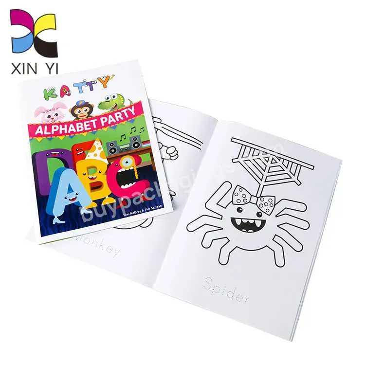 Printing Water Washable Custom Colouring Book For Kids With Stickers - Buy Colouring Book For Kids,Custom Colouring Book,Colouring Book With Stickers.