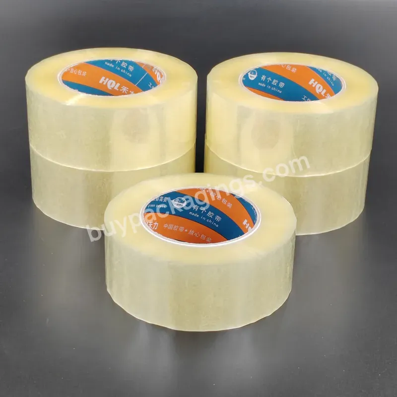 Professional Packaging Material Preventing Unwinding Transparent Sealing Tape Packing Tape - Buy Clear Bopp Packing Tape,Clear Opp Packing Tape For Carton Sealing,Self Adhesive Packing Tape.