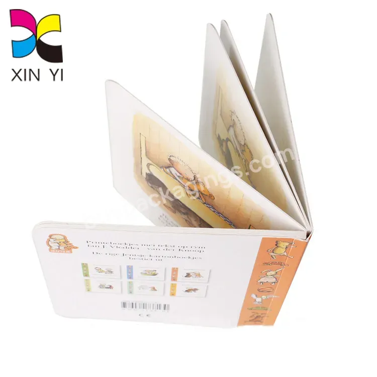 Professional Printer China Hot Sale High Quality Story Kid Cardboard Book Printing