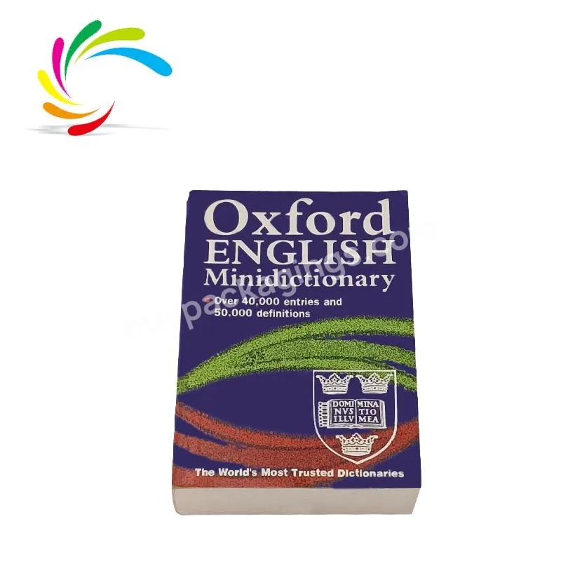 Promotional Price Soft Cover Book English Dictionary Inventory Oxford English Mini Dictionary