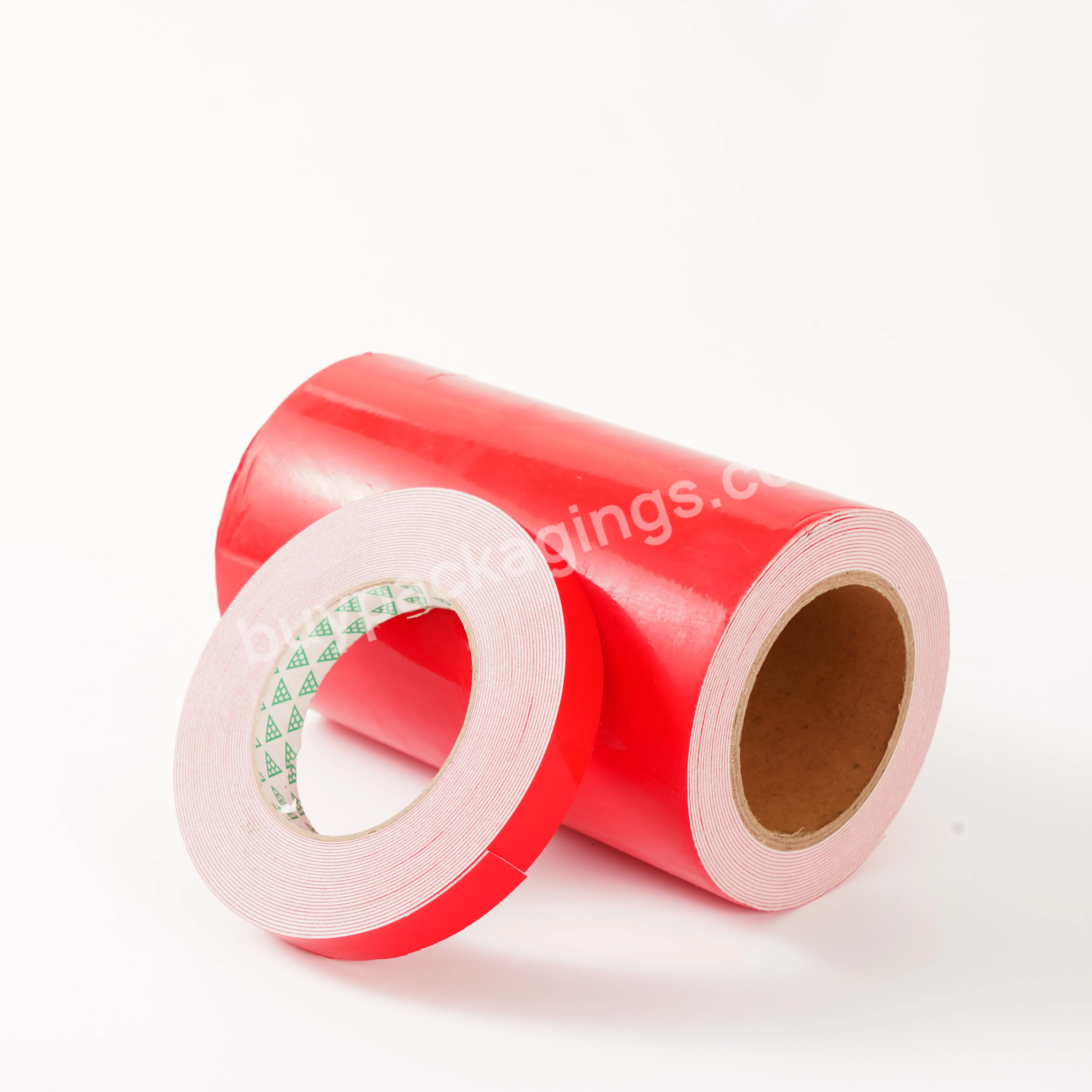 Red Film White Pe Foam Double-sided Tape Sealing Tape