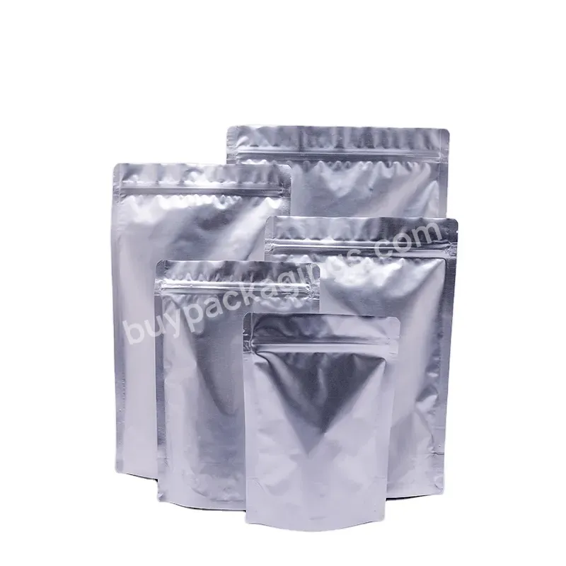 Size 18 * 26 + 4 Bulk Purchase Of Aluminum Foil Bags Food Grade Self Sealing Food Packaging Bags - Buy White Upright Bag,Food Packaging Bag,Aluminum Foil Bag.