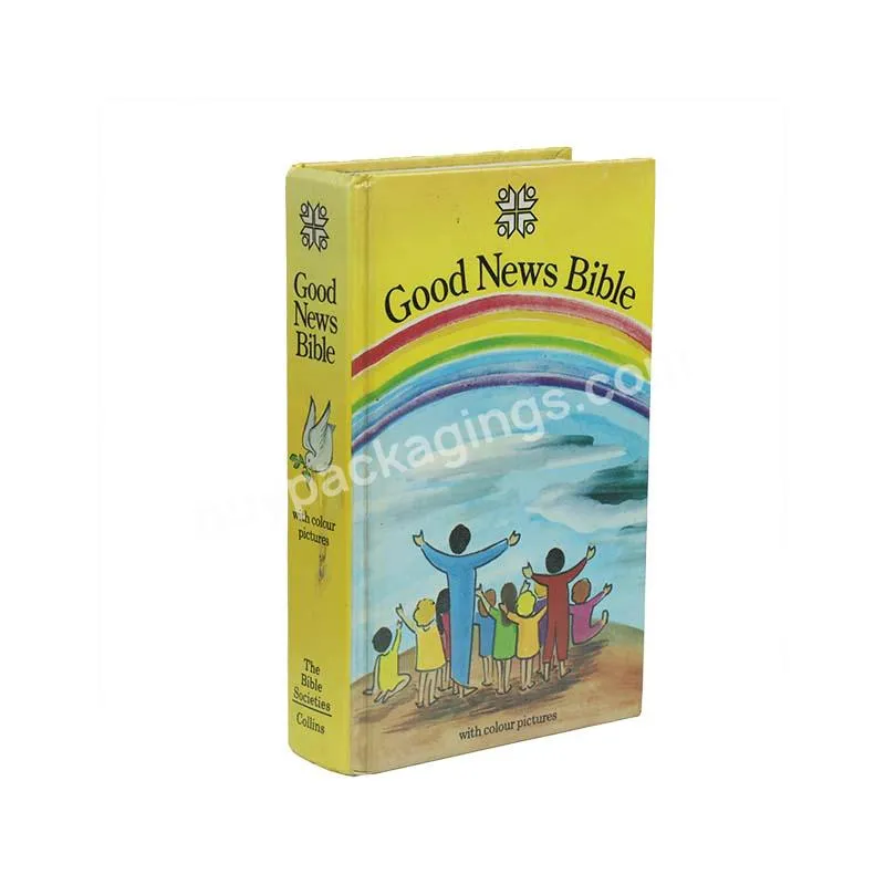 Spot inventory will be sent in seconds Double copper pape Hardcover  Children  Bible for read
