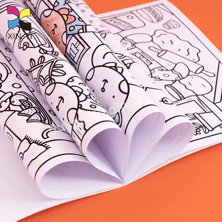 Top Quality Kids Color Filling Book Customized Magic Coloring Book For Children - Buy Coloring Book For Children,Magic Coloring Book,Kids Color Filling Book.