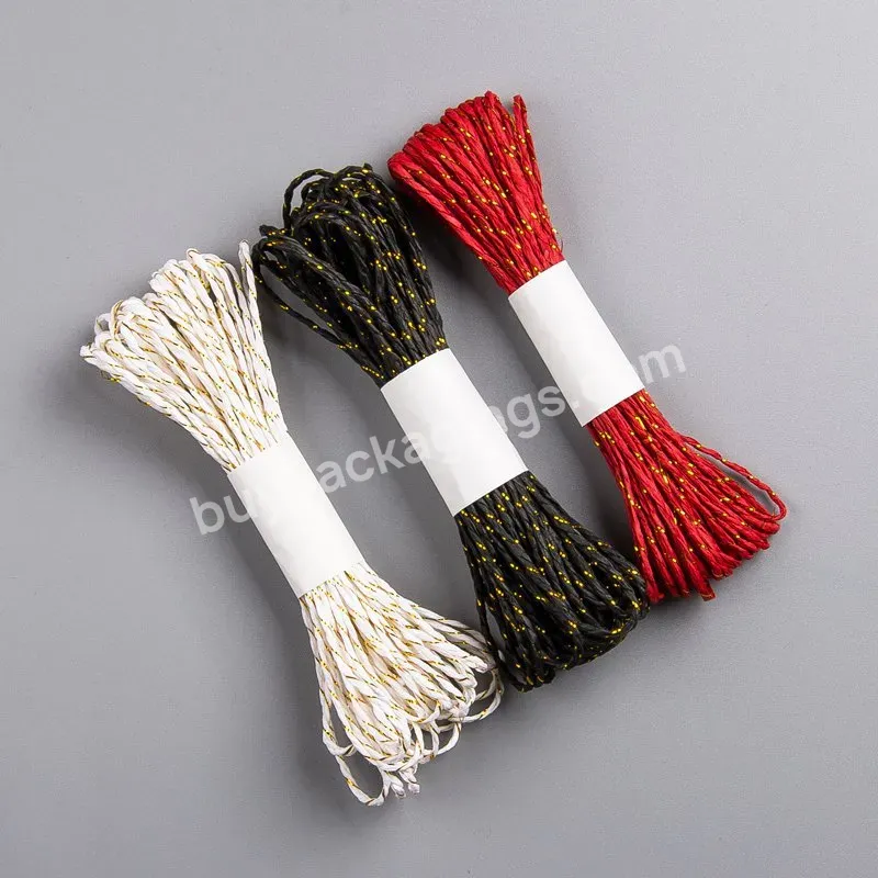 Wholesale 2mm Diy Handicraft Twist Decorative Paper Rope / Flower Packaging Material Rope Lafite Grass Paper Rope - Buy Twist Decorative Paper Rope,Raffia Stripes Paper String For Diy Making Twisted Paper Craft String/cord/rope,10colours Packing Stri