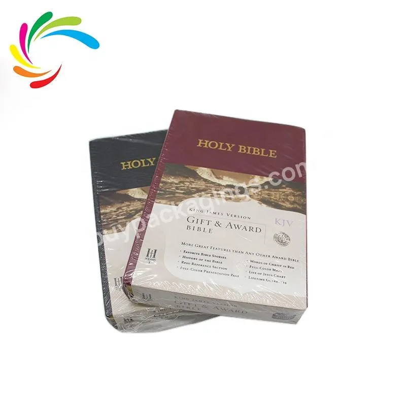 Wholesale Best Price Customized High Quality Hardcover Book Holy Bible Printing