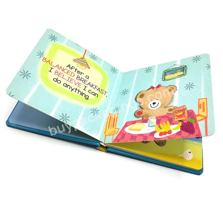 Wholesale Cheap Custom Coloring Cardboard  English Story Children Books Printing Service