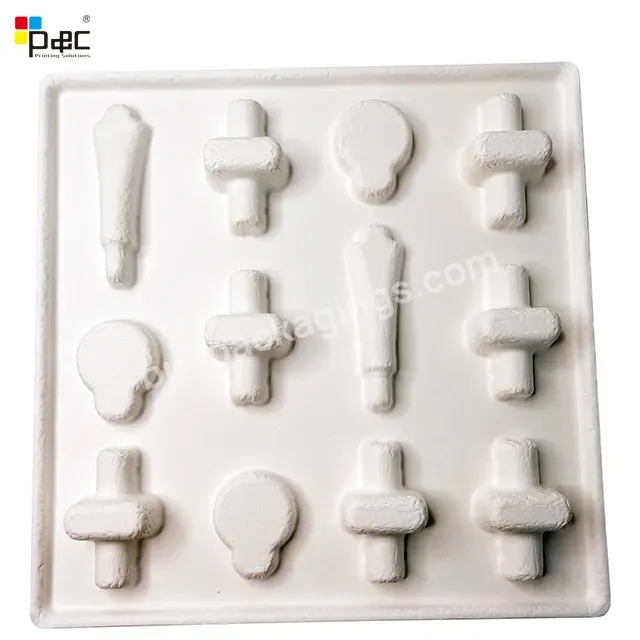 Wholesale China Customized 1.0mm T Paper Pulp Blister Trays - Buy Paper Pulp Tray,Paper Blister,Multiple Cavities Paper Blister.