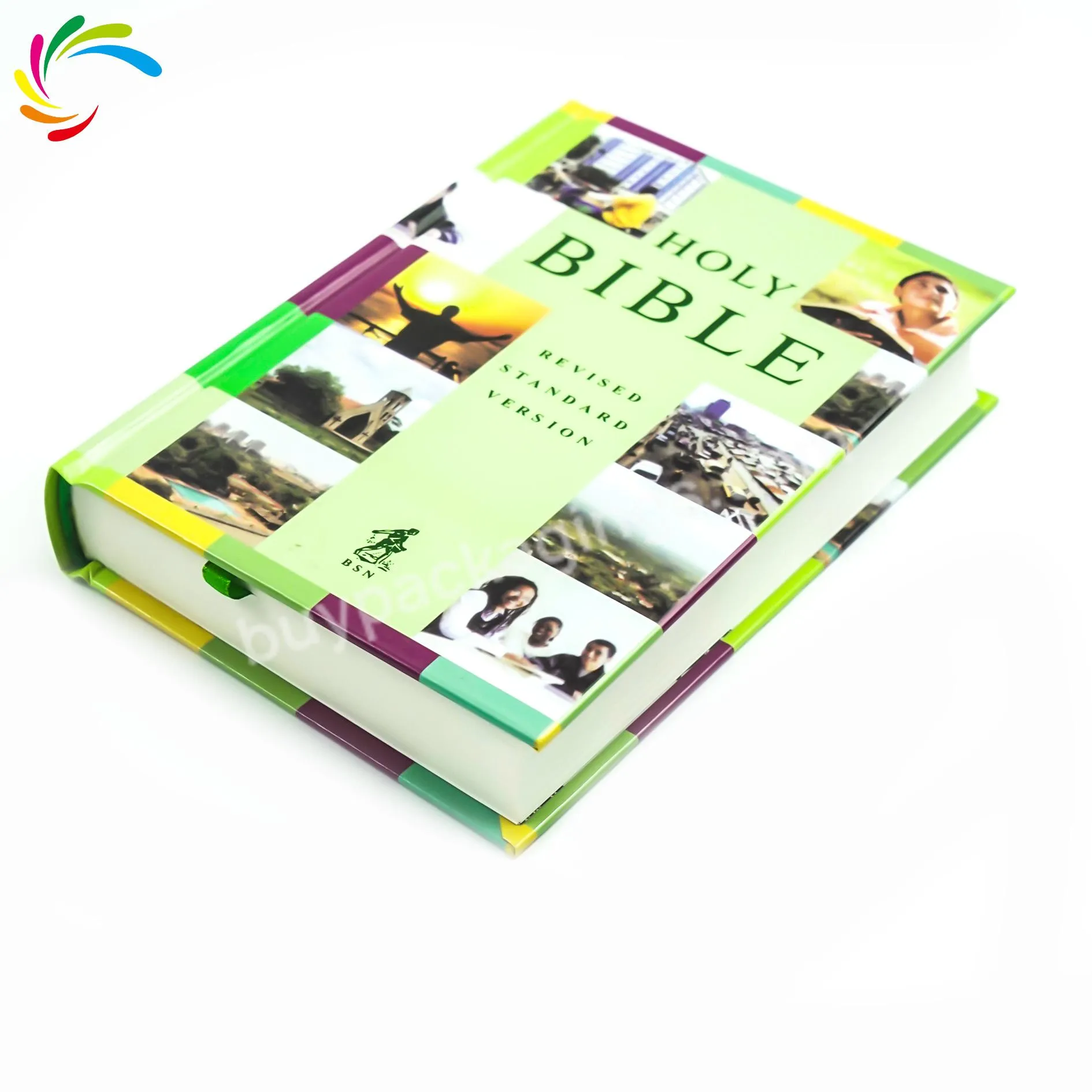 Wholesale Custom bible Hardcover cover holy bible book printing