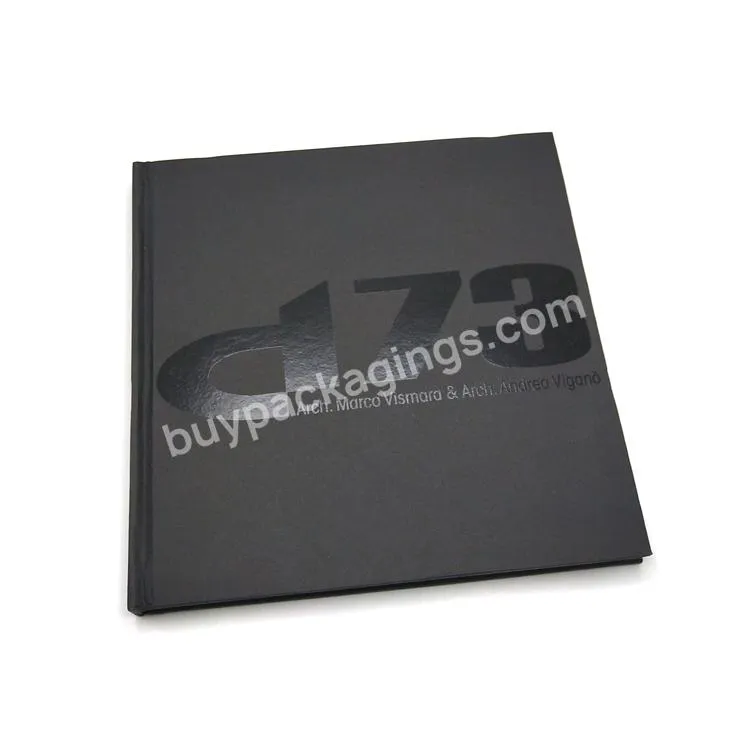 Wholesale custom full color thick paper book printing hardcover book coffee table book printing
