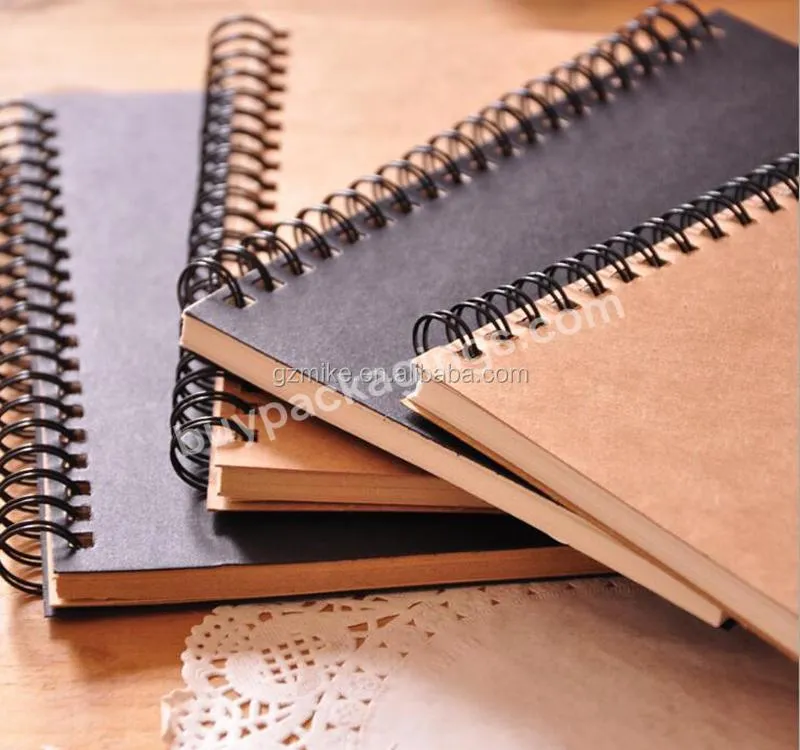 Wholesale custom journal A4 cheap paper notebook printing