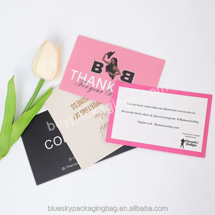 Wholesale Custom Printing Wedding Invitation Business Paper Cards Posted Card Thank You Gift Paper Card - Buy Custom Luxury Birthday Greeting Card,Invitation Paper Cards,Thank You Card With Customize Logo.