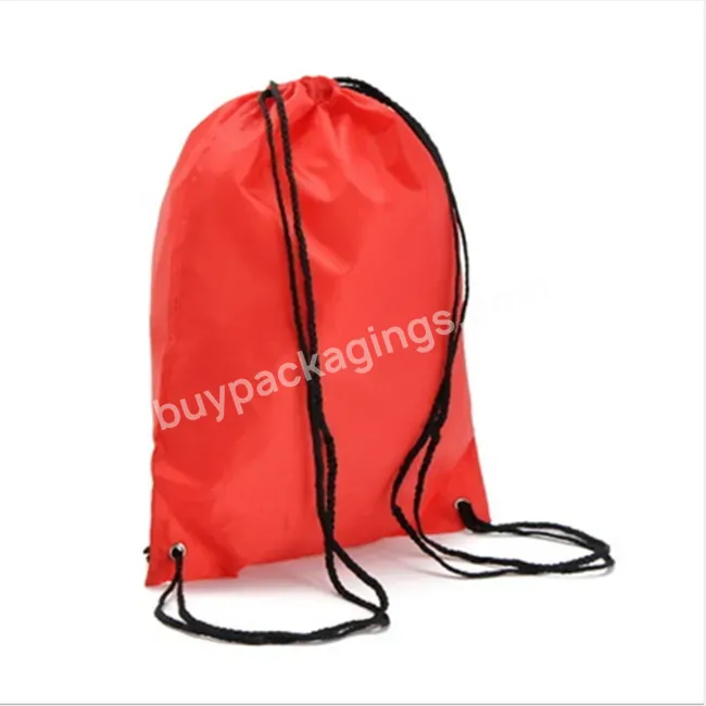 Wholesale Customized Promotional Polyester Nylon Drawstring 30cm Shop And Backpack Draw String Bags - Buy Hot Sale Custom Drawstring Polyester Backpack Promotional Shopping Bags,Oem Canvas Soft Cloth Draw String Bags Sack Dust Draw String Cloth Fabri