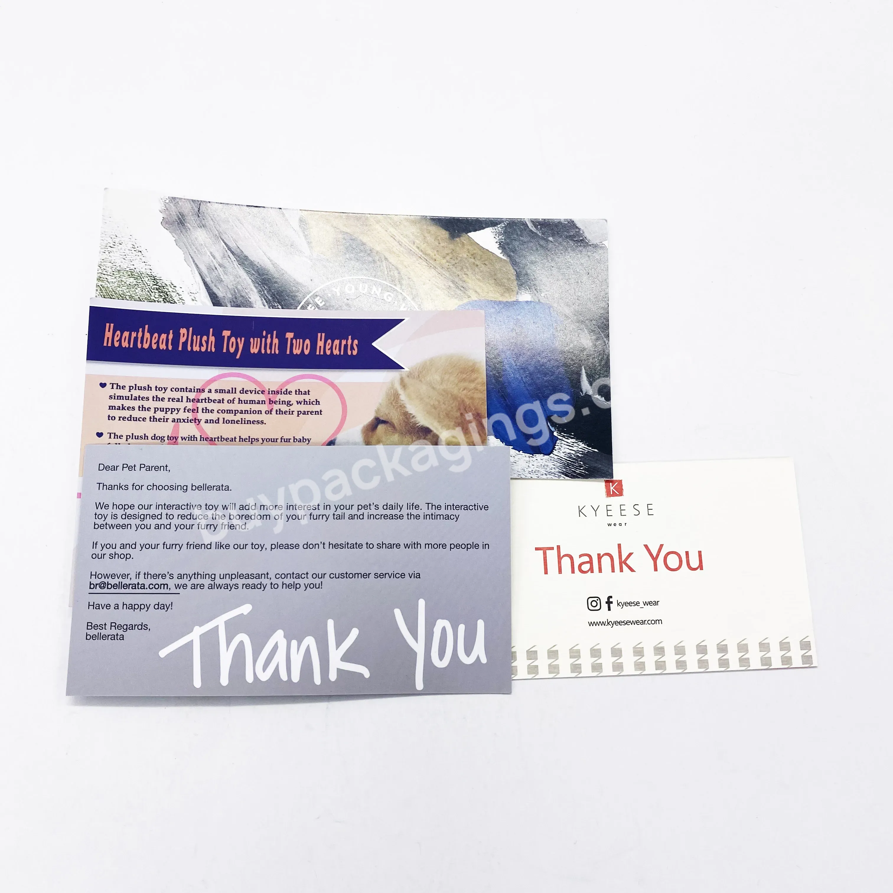 Wholesale Customized White Card Stock Logo Printing Thank You For Your Order Gift Paper Cards - Buy Postcards Offset Printing,Customized Design Eco-friendly Paper Printing,Business Thank You Greeting Card Printing With Logo For Post Office.