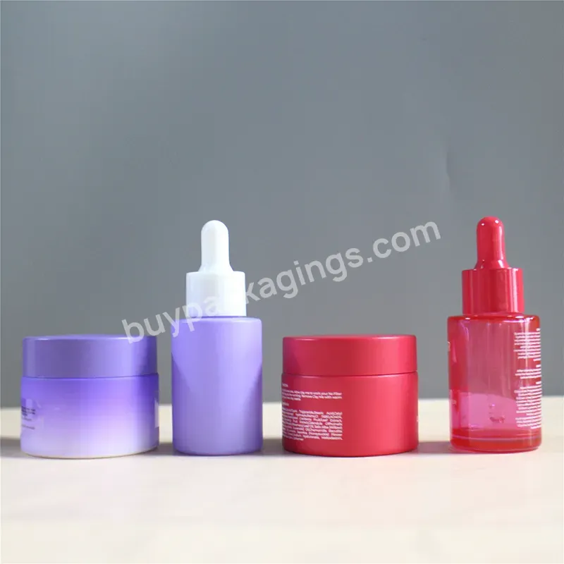 Wholesale Empty Luxury Skincare Packaging Set Empty 30g 50ml Lotion Pump Glass Bottle Cosmetic Cream Jar With Plastic Cap - Buy Hot Sale 50g 100g 120g 200g 500g Glass Cream Jar White Opal Ceramic Jar,Empty Glass Cosmetic Packaging Jars Bottles Sets,C