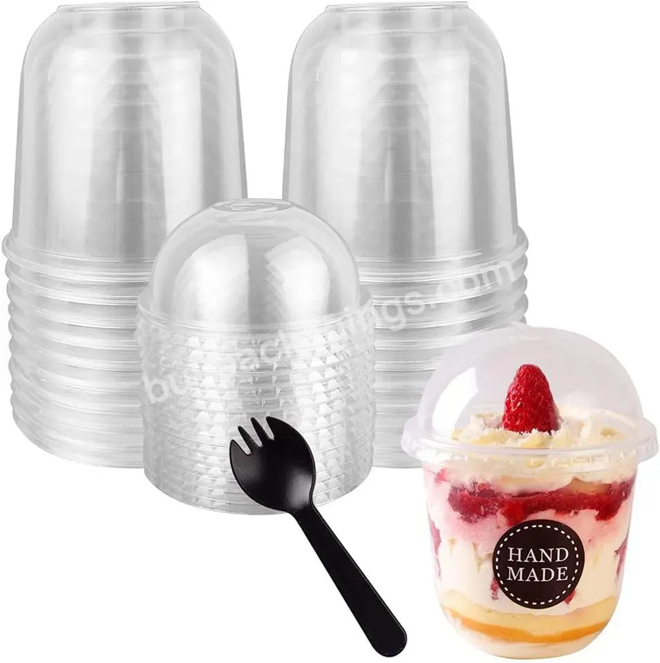 Wholesale Party Supply Eco Friendly Disposable Heart Plastic Ice Cream Mousse Desert Cup Mini Dessert Cups - Buy Round Dessert Cups,Disposable Plastic Dessert Cups,Cups Plastic Dessert.