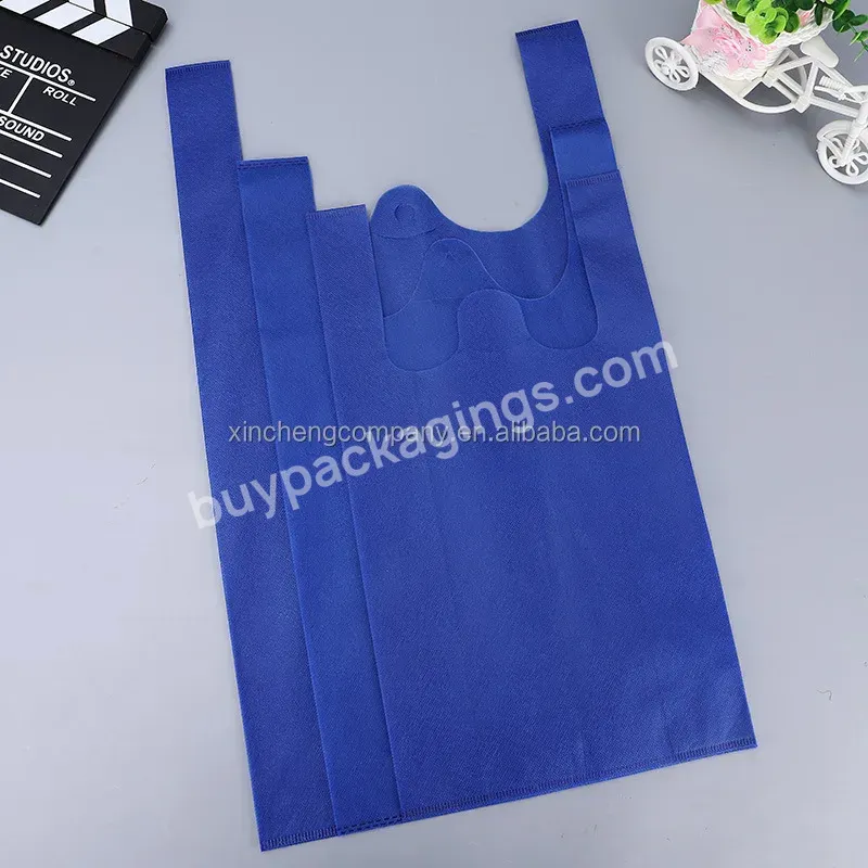 A Variety Of Reusable Polypropylene Non-woven Vest Bags And Non-woven Shopping Bags - Buy Non-woven Bag,Spunbond Non-woven Fabric Bag,Non-woven Vest Bag.