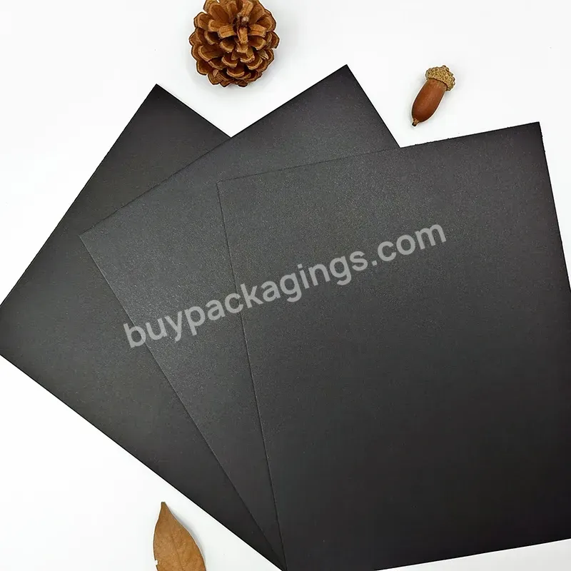 1mm Custom Hard Rigid Cardboard Paper Black Gift Box Packaging Paper - Buy Cutting Board For Card Making,Paper Board For Food Packaging,1mm Black Cardboard Paper Sheets.