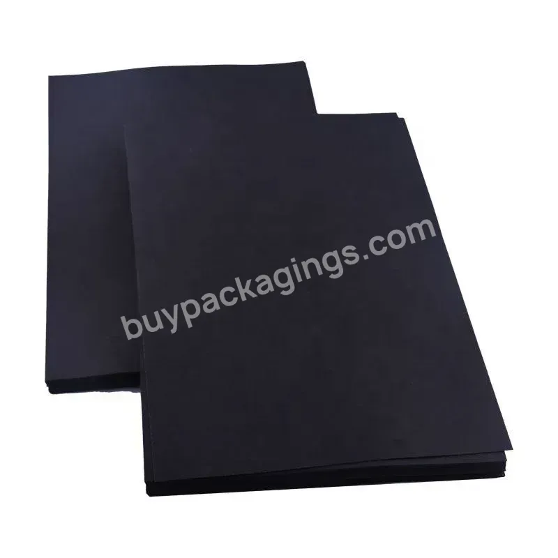 Luxury Black Recycled Rigid Cardboard Foldable Gift Boxes Packaging Black Board Paper - Buy 1mm Black Cardboard Paper Sheets,Paper Box Gift Box Packaging Box,Chip Board Paper.