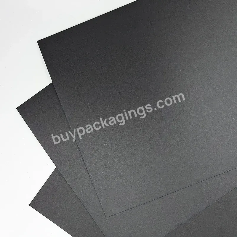 Luxury Recycled Rigid Cardboard Foldable Clothes Gift Boxes Custom Logo 300gsm Black Board Paper - Buy Thick Black Paper Board,1mm Black Cardboard Paper Sheets,Cardboard Boxes For Packaging.